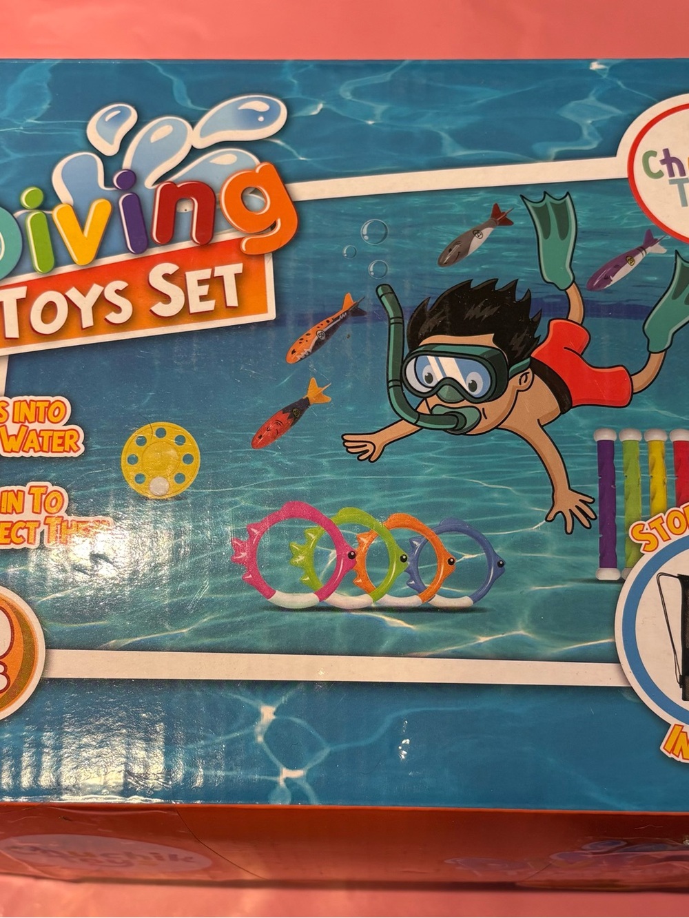 Diving Toys Set - Colorful Swim Toys for Kids